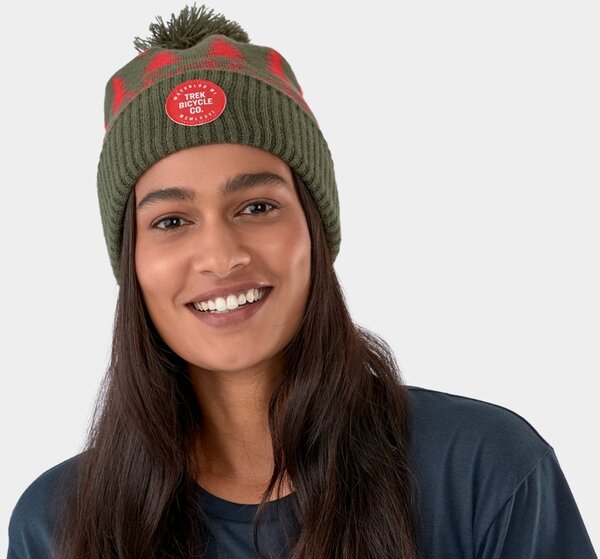 Trek Holiday Pom Beanie