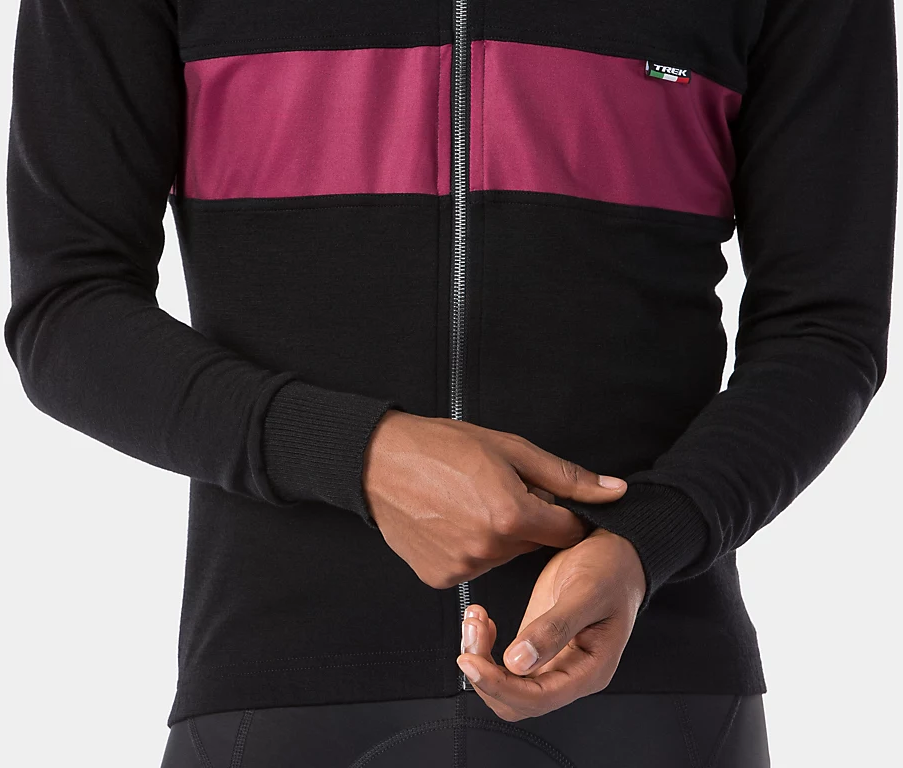  Trek Calivetta Long Sleeve Wool Cycling Jersey