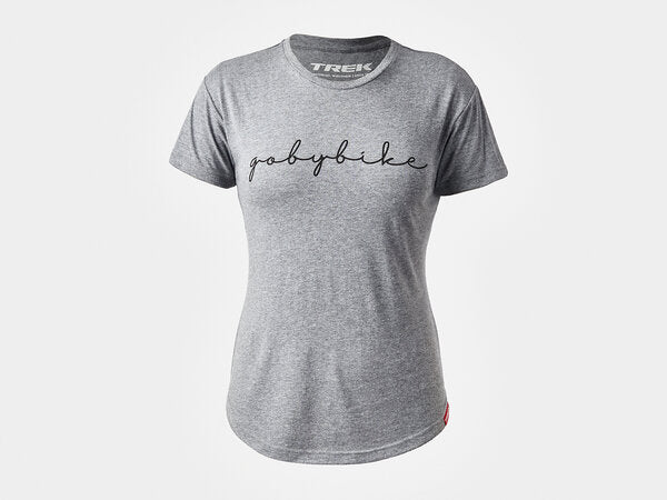  Trek Go By Bike Script Women's T-Shirt