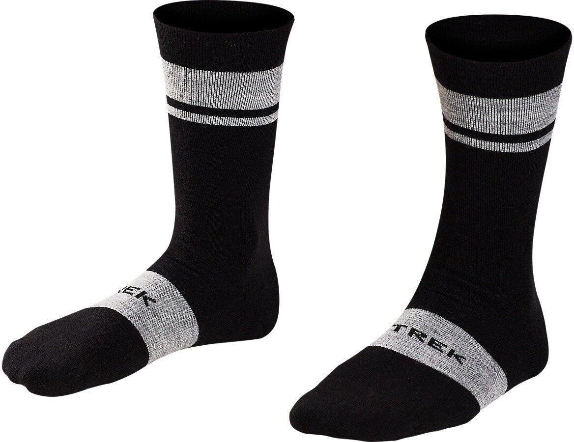  Trek Trek Race Crew Cushioned Merino Wool Cycling Sock