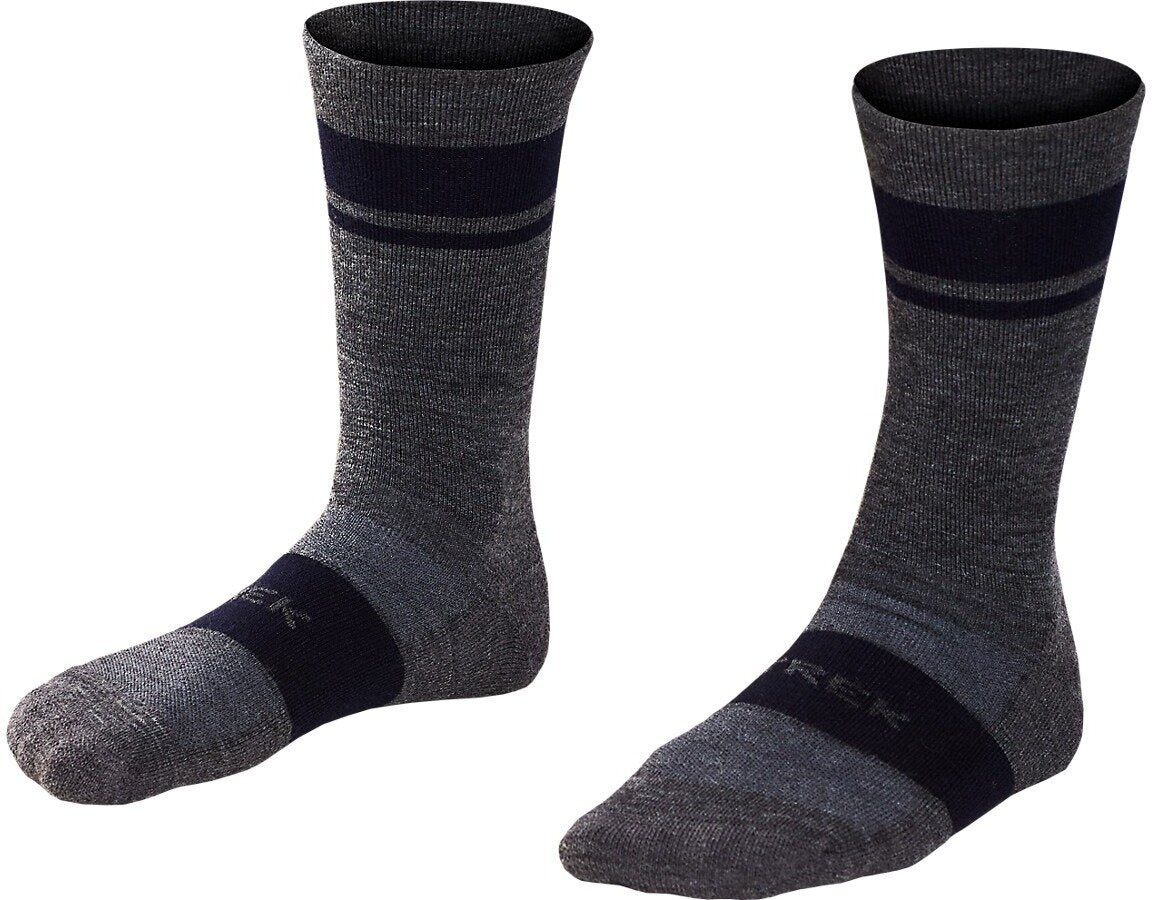  Trek Trek Race Crew Cushioned Merino Wool Cycling Sock